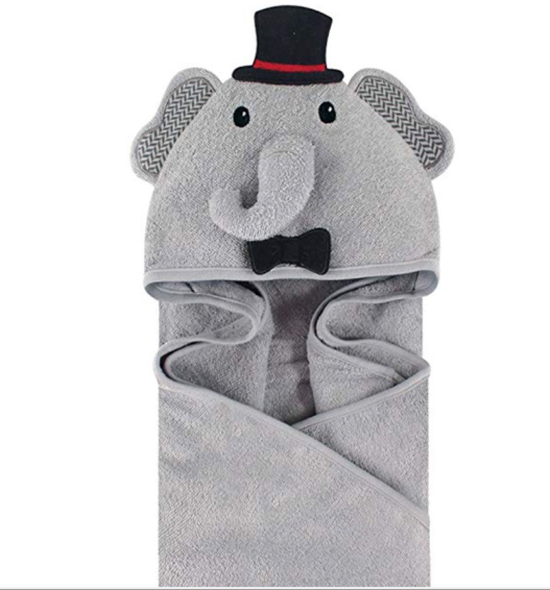 Double Terry Cotton Personalized Cartoon Animal Face Bath Towel with