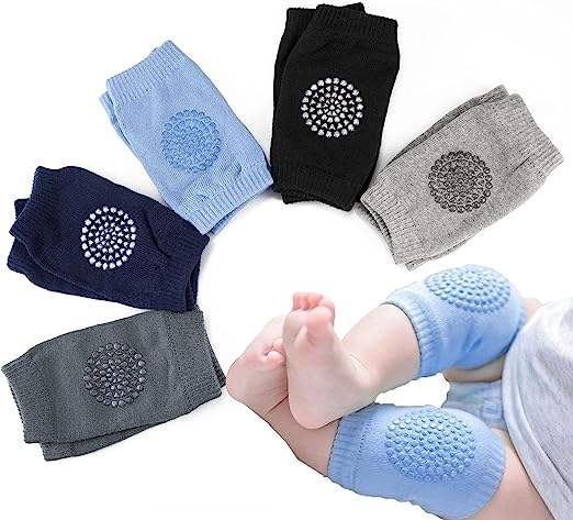 For Crawling Baby Crawling Pads Anti-Slip Knee Protect Baby Knee Pad