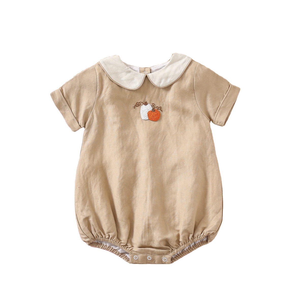 Summer Linen Baby Romper Kids Leisure Romper Baby Fashion Climbing Suit