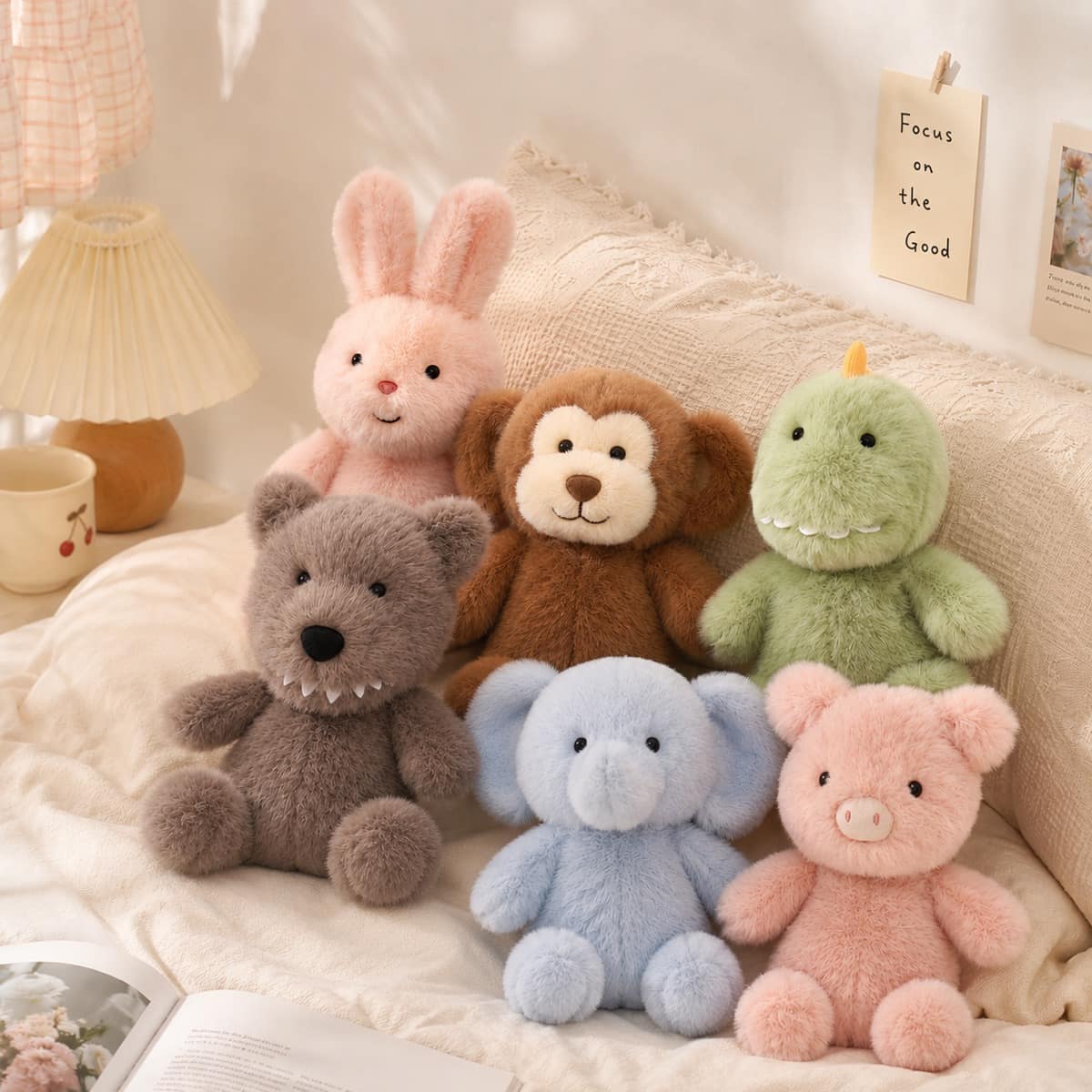 Factory Premium Skin-Friendly Animals Soft Plushies for Children
