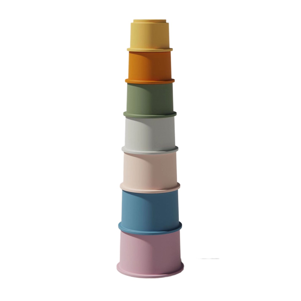 New Design Montessori Baby Stacking Cups BPA-Free Infants Educational
