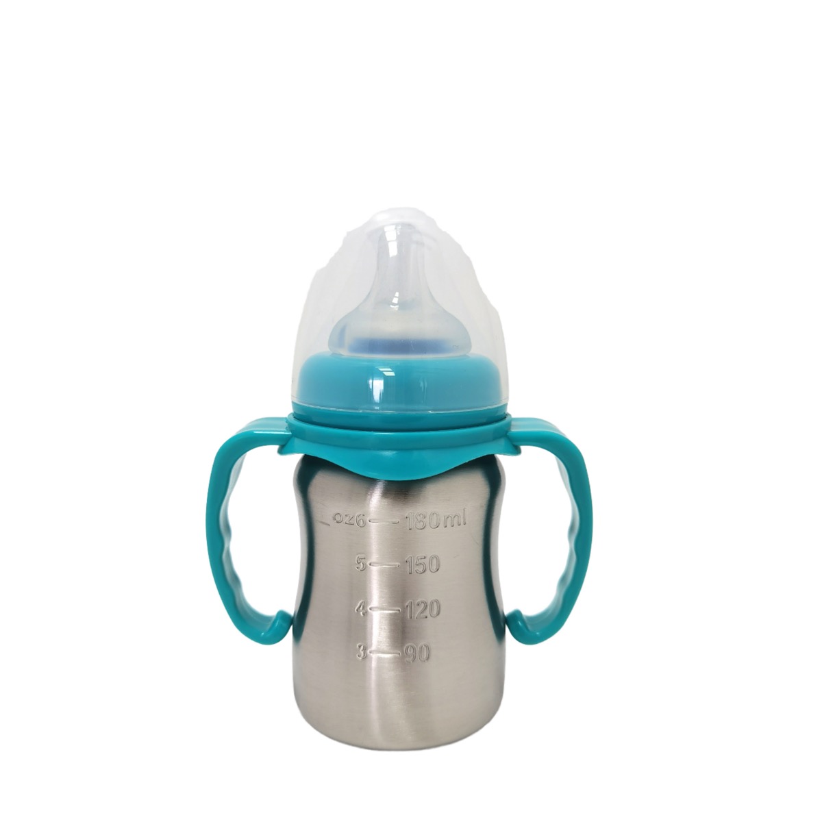 Unbreakable Stainless Steel Baby Feeding Bottle with Food Grade