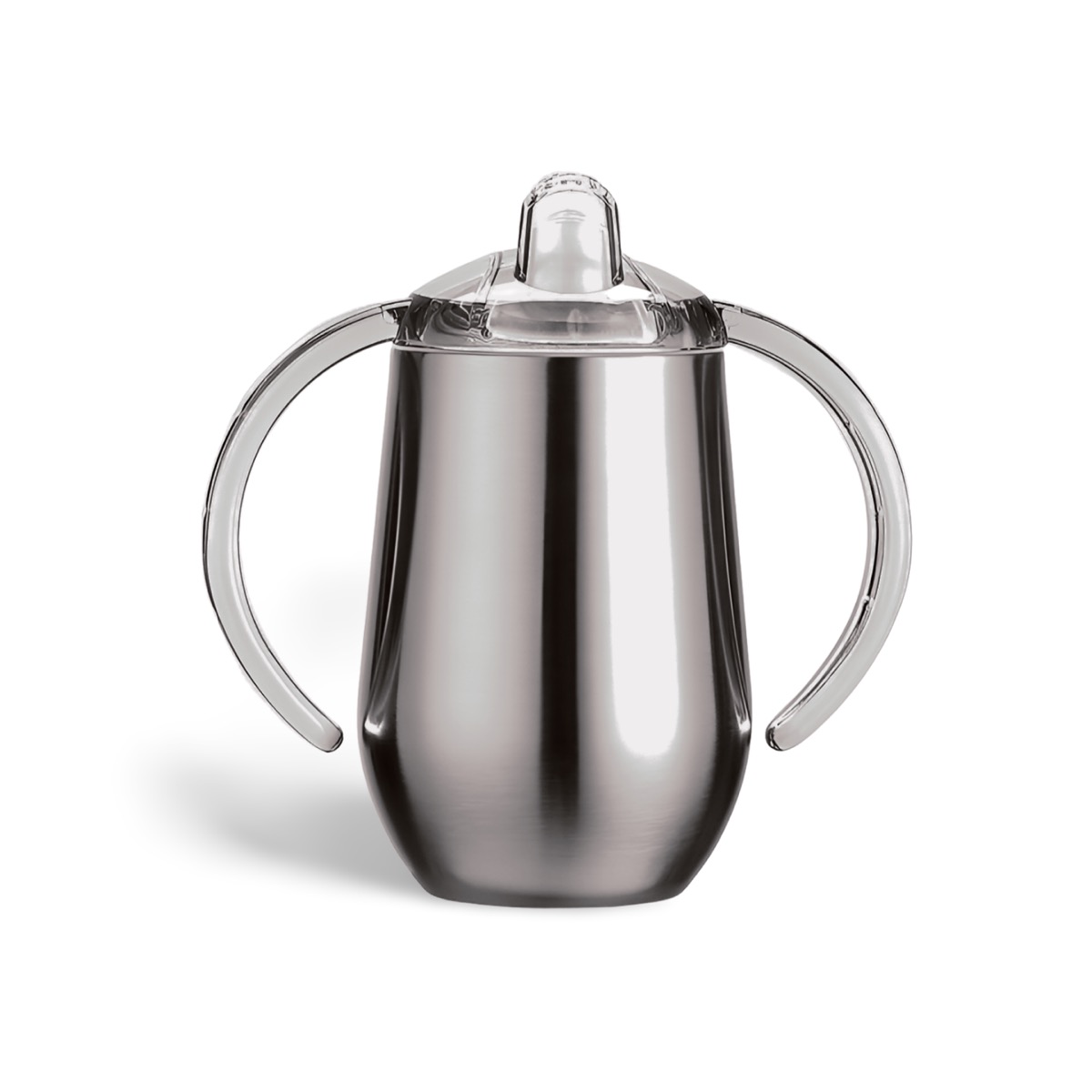 New 10oz Double-Walled Stainless Steel Vacuum Tumbler with Straw Handle