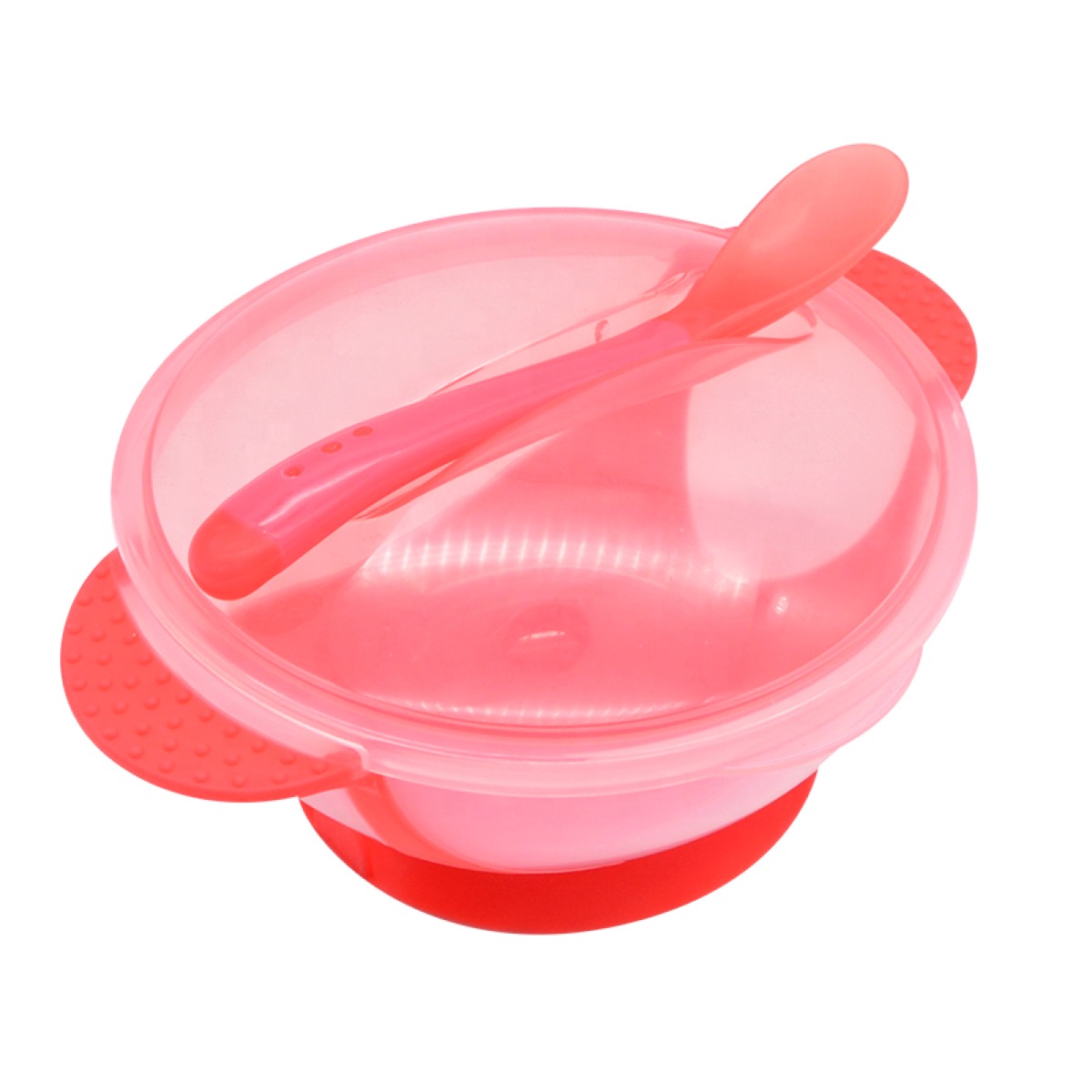 BPA-Free PP Silicone Suction Bowl and Spoon Baby & Kids Feeding Product